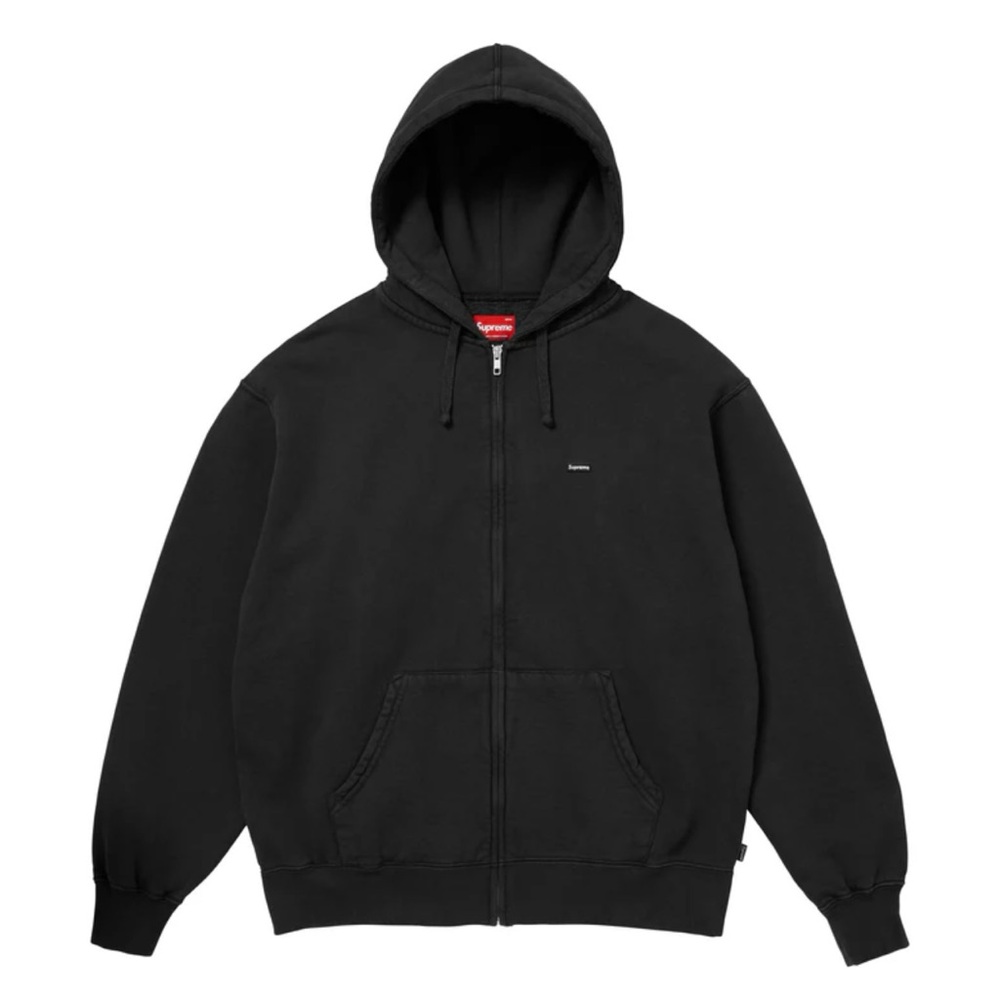 Supreme Black Zip Up Large